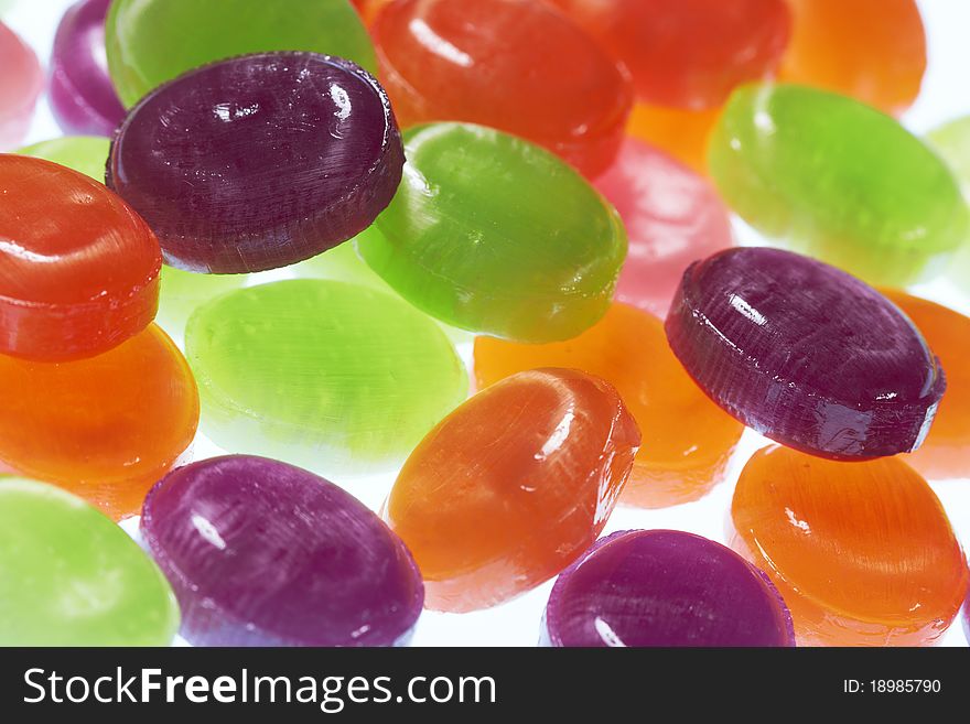 Assorted colorful candies