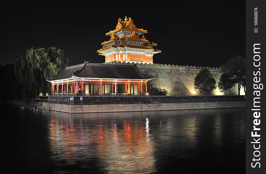 China Beijing Forbidden City Gate Tower