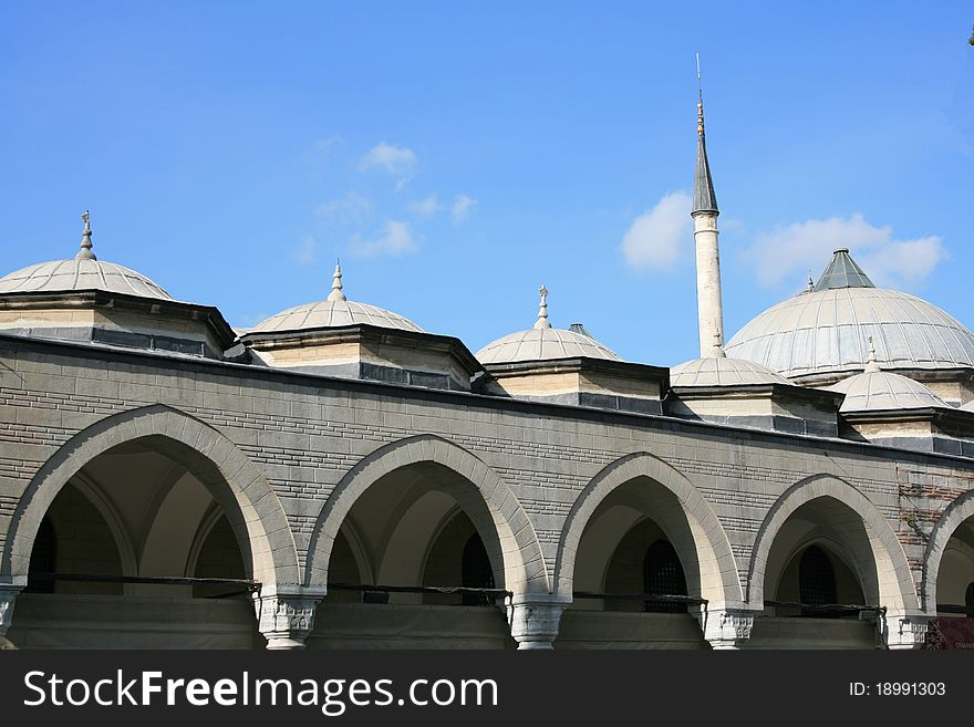 Famous Sultan Ahmed Mosque in istanbul also known as blue mosque. Famous Sultan Ahmed Mosque in istanbul also known as blue mosque