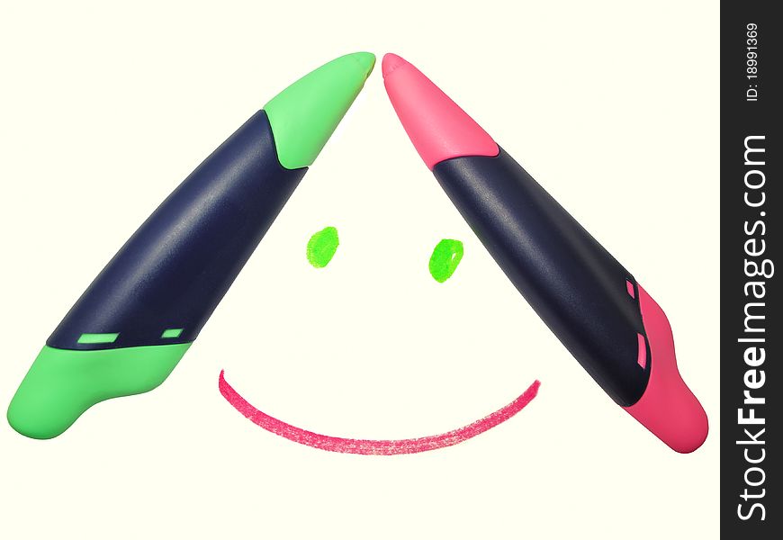 Markers smile