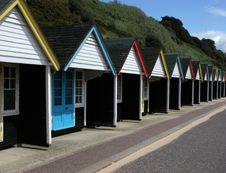 Beach Huts Stock Photo Beach Huts Stock Photo
