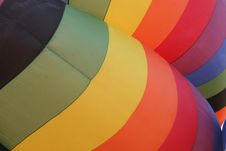 Hot Air Balloon Abstract Stock Image
