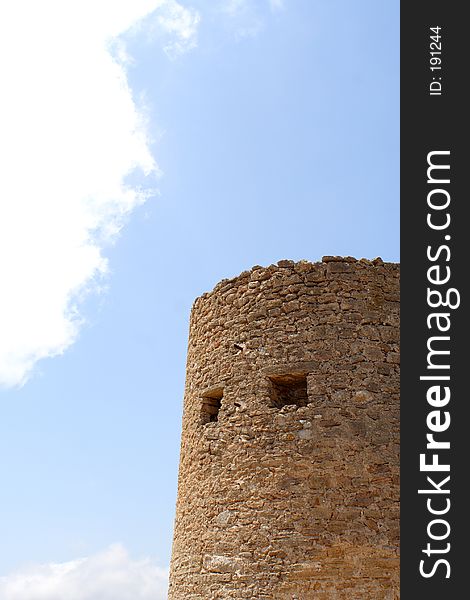 Old historical fortress tower