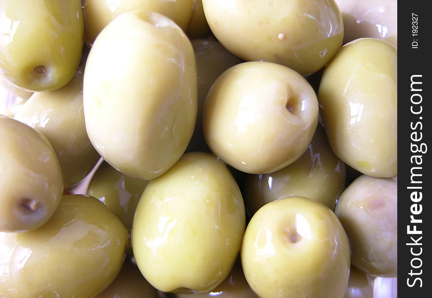 Olives close up