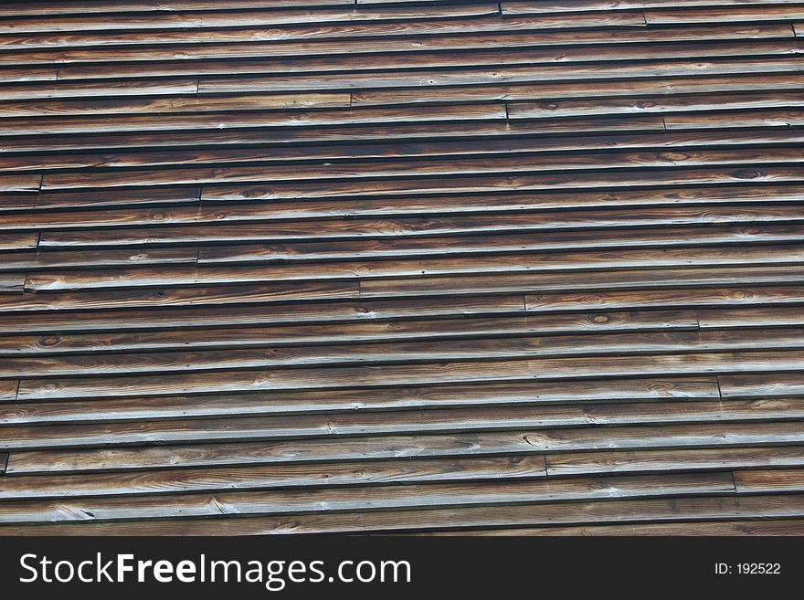 Old Wooden Slats of a covered bridge