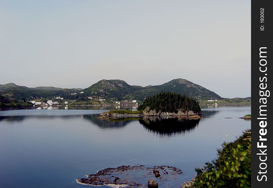 Newfoundland seaside community. Newfoundland seaside community
