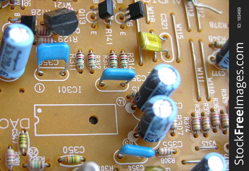 Electronic Circuit Board Background