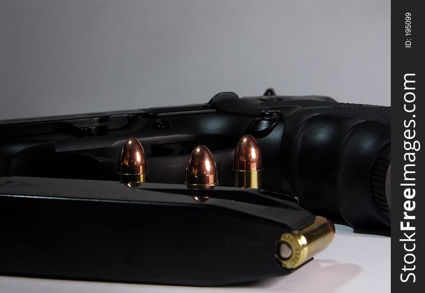 Gun - 9mm Still Life
