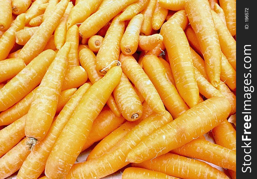 Fresh food market, carrot