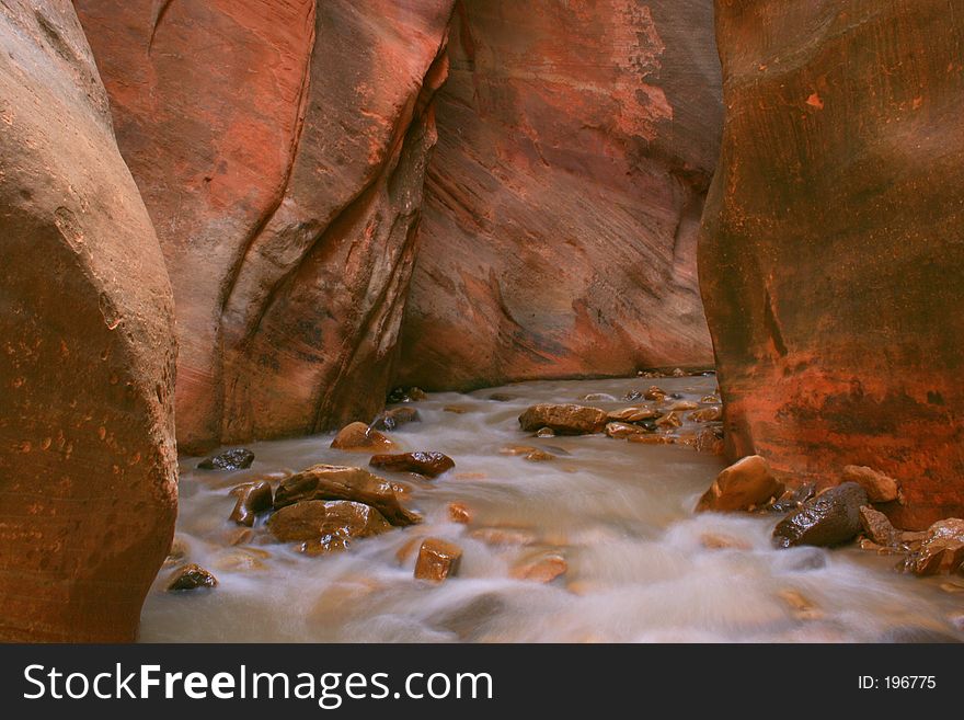 Kanarra Canyon. Kanarra Canyon