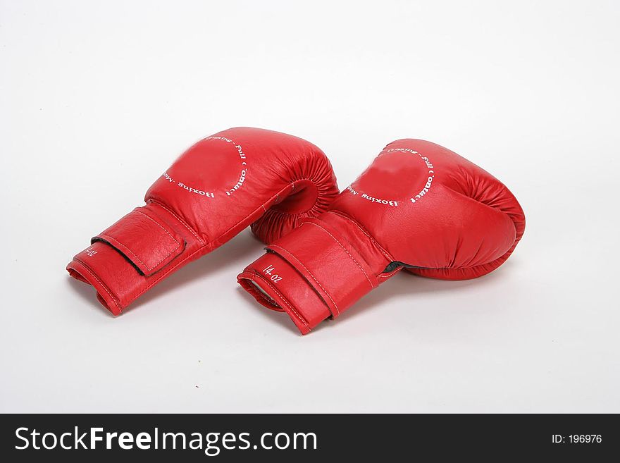 Red Boxing Gloves. Red Boxing Gloves