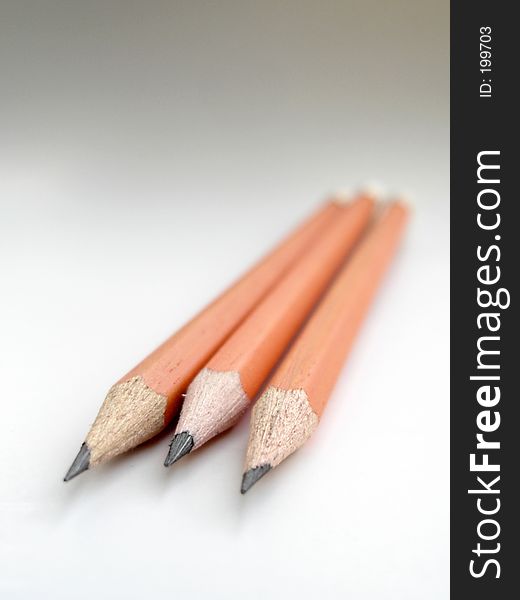 Three pencils