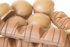Different Chocolate Candies Close-up Stock Image Different Chocolate Candies Close-up Stock Image