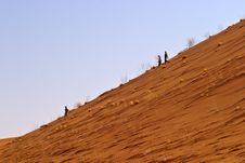 Dead Valley Big Sand Dune Royalty Free Stock Image