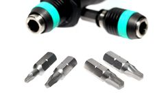 Safety Screwdriver Bits With Screwdriver 2 Royalty Free Stock Photos Safety Screwdriver Bits With Screwdriver 2 Royalty Free Stock Photos