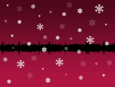 Winter Skyline Royalty Free Stock Photo Winter Skyline Royalty Free Stock Photo