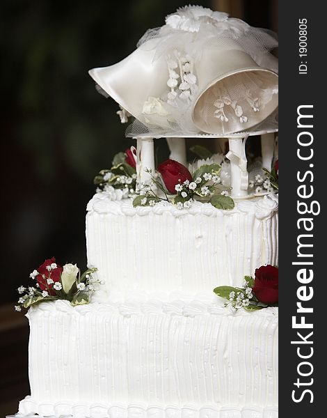 Top of a wedding cake