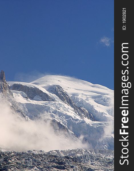 Summit Mont Blanc - Alpine View