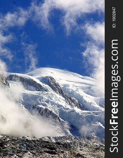 Summit Mont Blanc - Alpine View