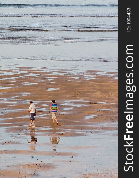 Walking On The Beach