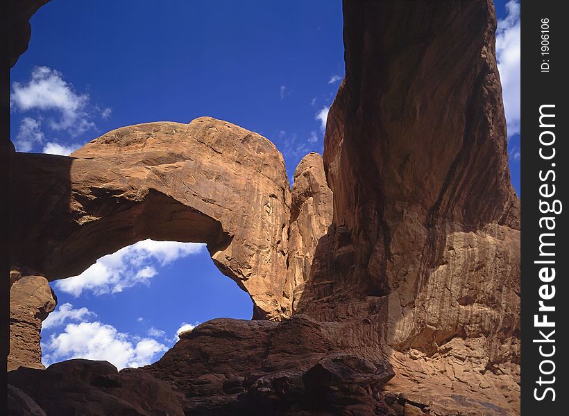 Arches National Park in Moab, Utah. Arches National Park in Moab, Utah