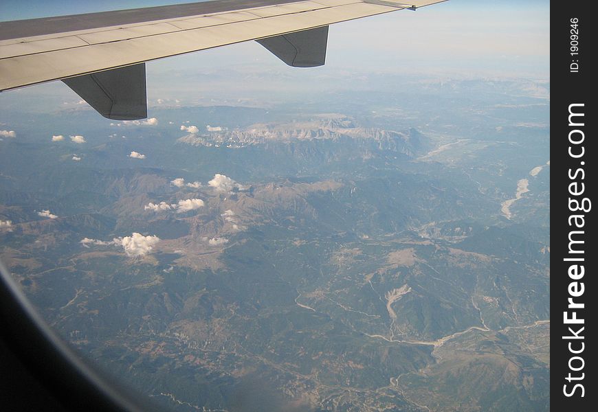 Clear Airplane View