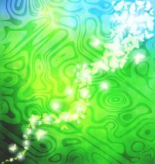 Abstract Light Green Background Royalty Free Stock Images