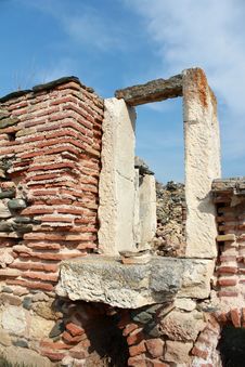 Roman Ruins - Door 2 Stock Images Roman Ruins - Door 2 Stock Images
