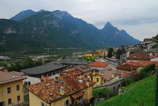 The Way To The Dolomites, Italy Stock Photo The Way To The Dolomites, Italy Stock Photo