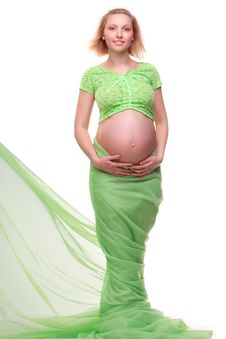 Beautiful Pregnant Woman Royalty Free Stock Photo