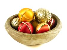 Easter Eggs In A Wooden Bowl Stock Photos Easter Eggs In A Wooden Bowl Stock Photos