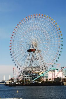 Mega Ferris Wheel Japan Royalty Free Stock Photos Mega Ferris Wheel Japan Royalty Free Stock Photos
