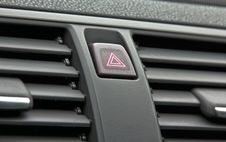 Car Push Button Warning Stock Images Car Push Button Warning Stock Images