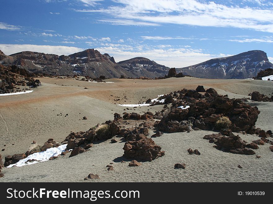 Caldera de Les Canadas, Tenerife, Spain