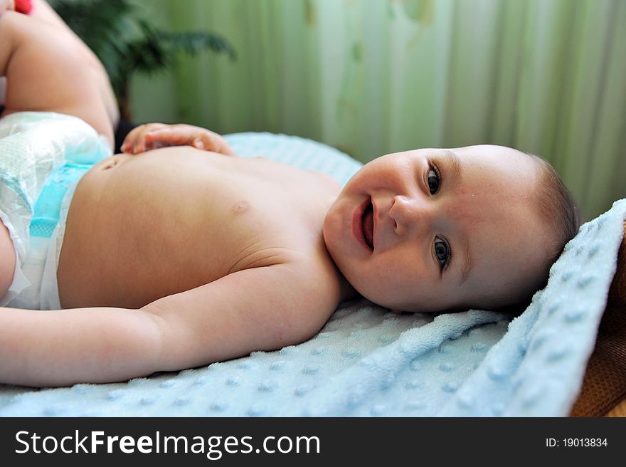 Portrait with gorgeous little boy smiling. Portrait with gorgeous little boy smiling