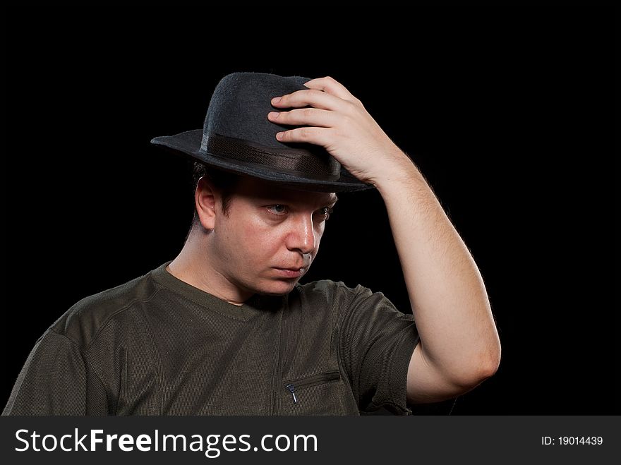 Man In A Grey Hat