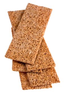 Thin Crispbreads Royalty Free Stock Image Thin Crispbreads Royalty Free Stock Image