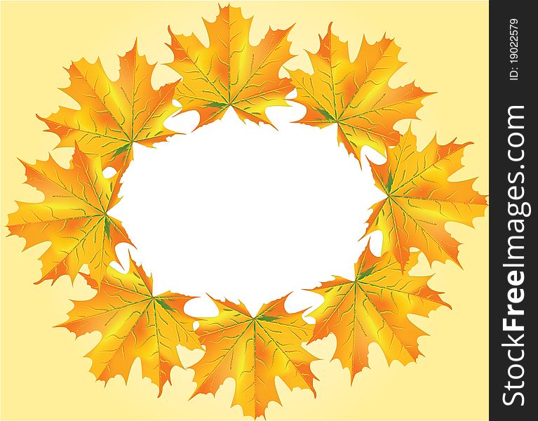 Autumn Leafs Circle