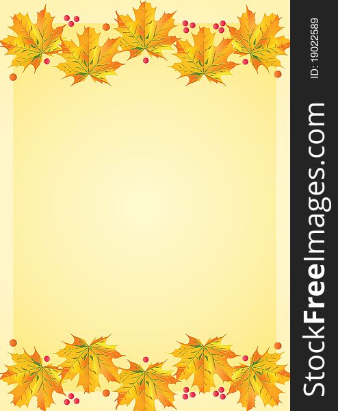 Autumn Leafs Template