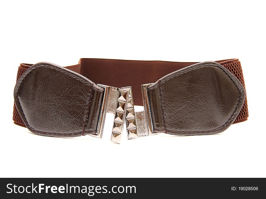 Belt isolated on a white background.