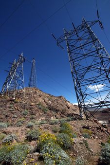Power Lines Stock Photo
