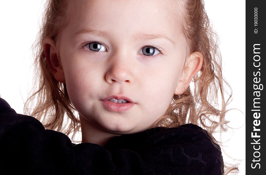 It is all in the eyes of this little child.  She is ready to take on the world. It is all in the eyes of this little child.  She is ready to take on the world.