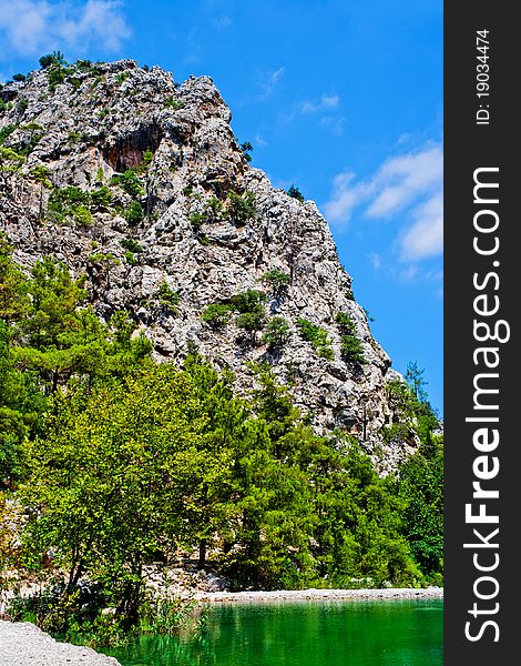 View of the canyon Goynuk in Taurus Mountains. Turkey. View of the canyon Goynuk in Taurus Mountains. Turkey