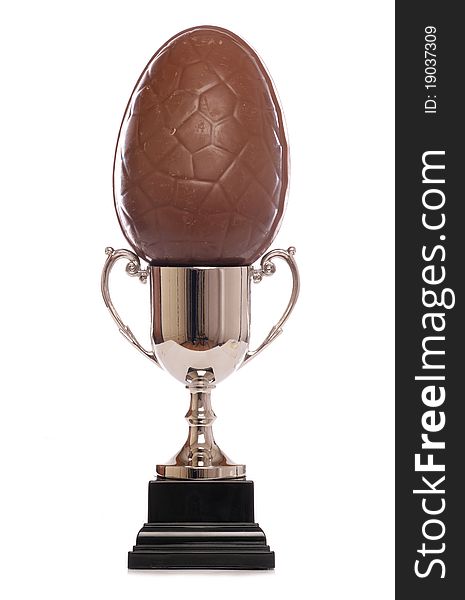 Easter Egg And Trophy
