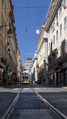 Lisbon Tram Royalty Free Stock Photography Lisbon Tram Royalty Free Stock Photography