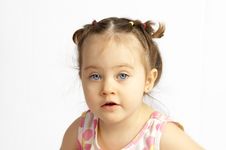Portrait Of The Child Royalty Free Stock Image