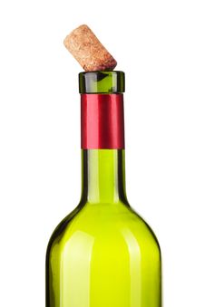 Empty Wine Bottle Royalty Free Stock Image Empty Wine Bottle Royalty Free Stock Image
