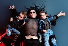 Children Rock Royalty Free Stock Image