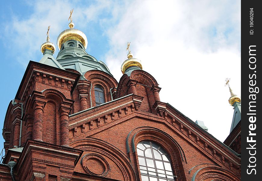 The Uspenski Cathedral in Helsinki/Finland