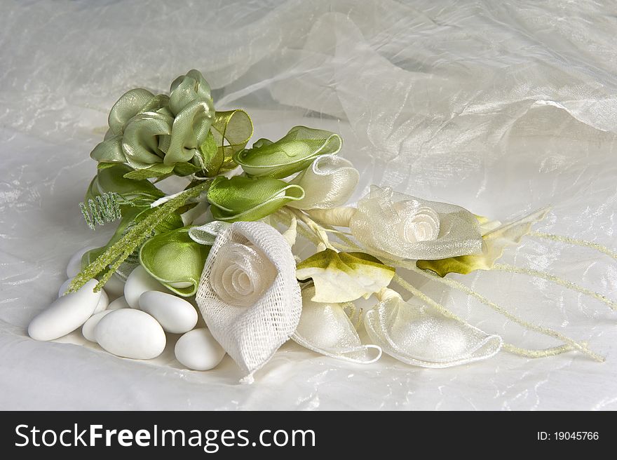 Weeding Favors green and candy for weddings